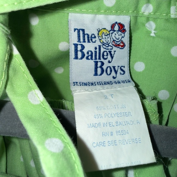 Excellent Vintage The Bailey Boys 90’s Girls Ladybug Smocked Bishop Dot Dress 2T - Picture 3 of 4